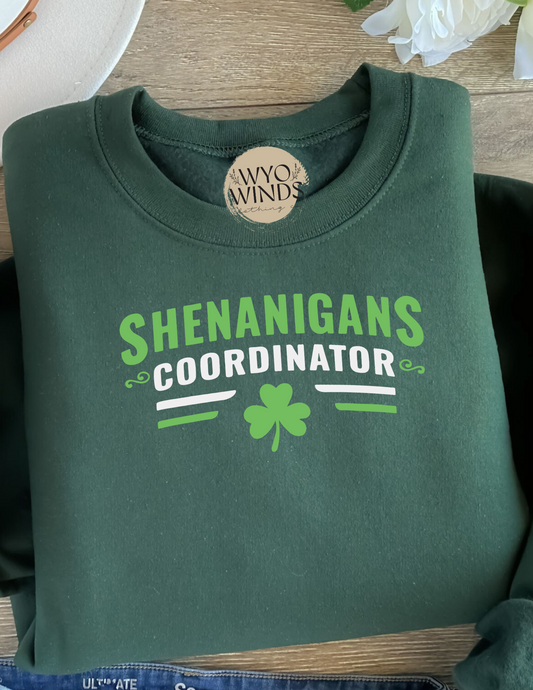Shenanigan Coordinator St. Paddy’s  Crew - Forest Green