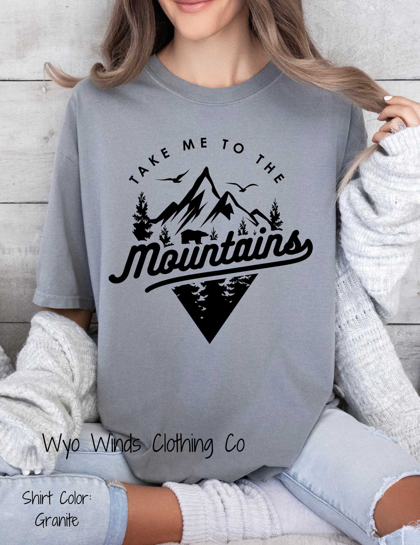 Take Me to The Mountains Tee