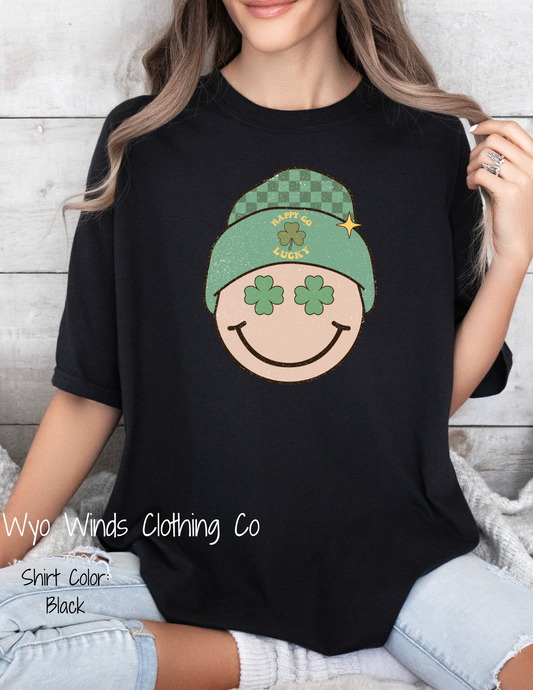 Lucky Smiley St. Paddy’s Tee