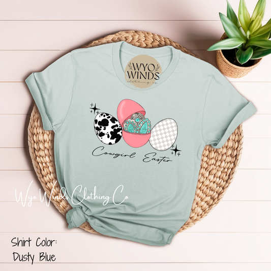 Cowgirl Easter Tee