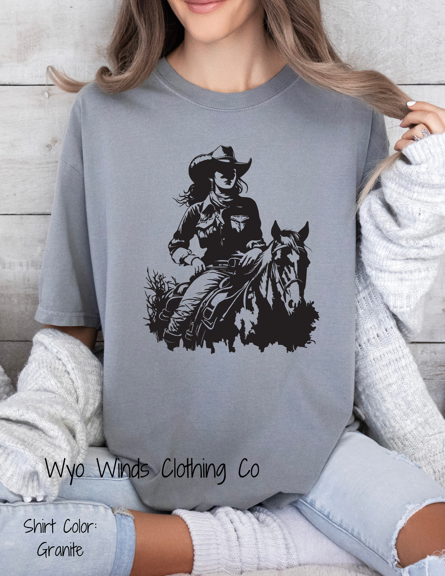 Cowgirl Western Tee