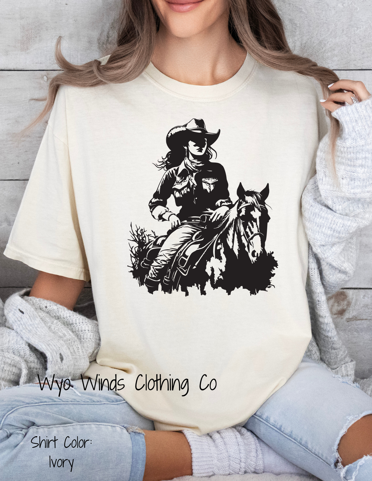 Cowgirl Western Tee