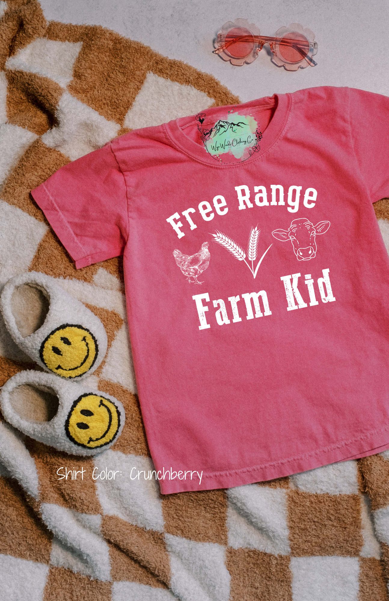 Free Range Farm Kids Tee